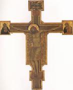 studio of giotto, Crucifix with the Virgin (mk05)